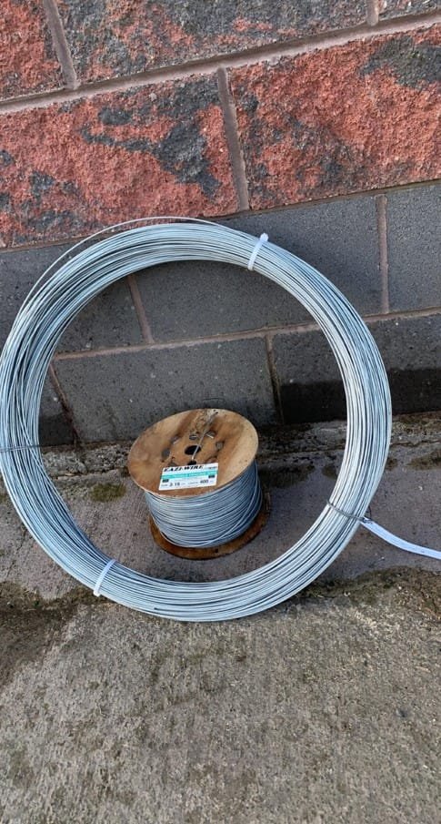 Image for High Tensile 3.15mm Plain Bull Wire