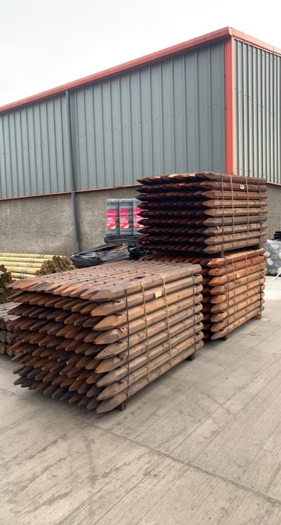 1.8m 100mm Creosote Octoposts